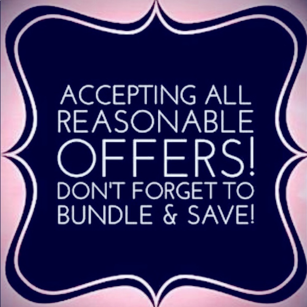Hello everyone feel free to make reasonable offers
